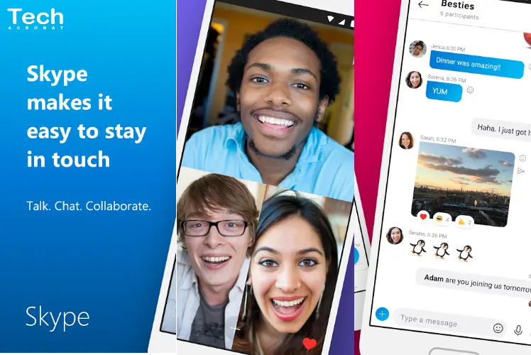 skype for android video chat
