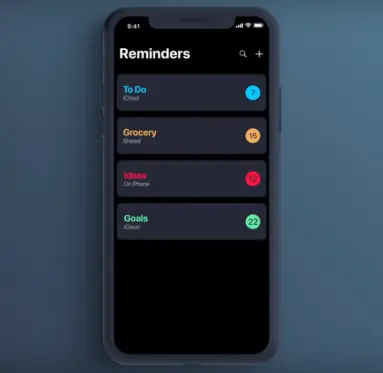 ios 12 dark mode