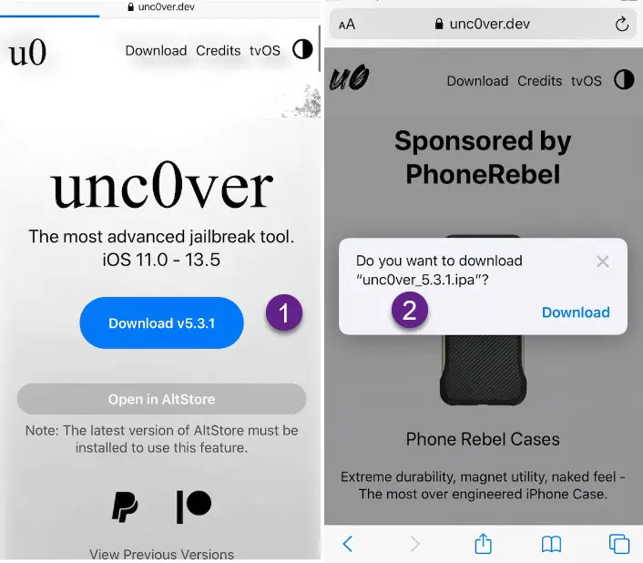 Unc0ver Jailbreak Download Ios 14 Ios 14 8 Pc Mobile 2022