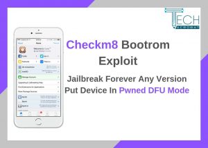 checkm8 bootrom exploit put device in pwned dfu mode