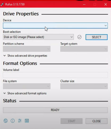 Rufus to bootable checkra1n for windows 0.12.4 usb