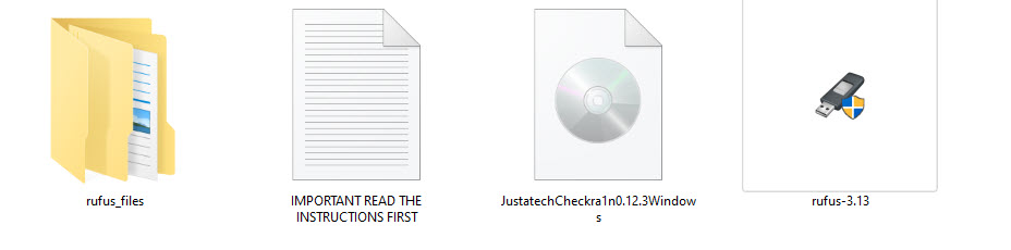 Justatech checkra1n 0.12.4 windows jailbreak ISO package