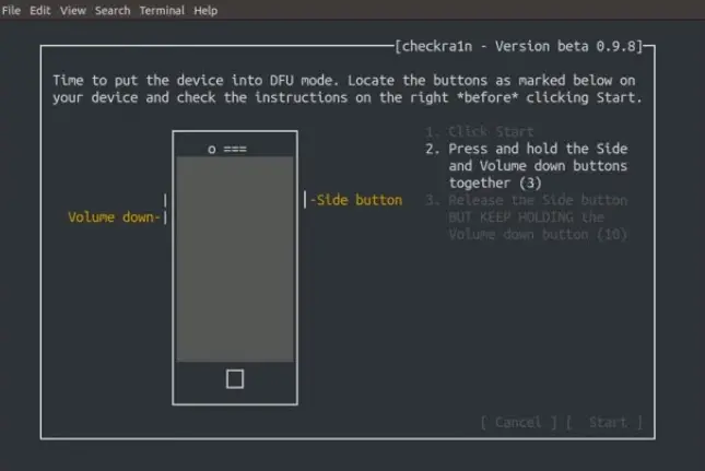 iOS 14.8 checkra1n jailbreak linux ubuntu released