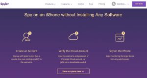 spy on an iPhone without installing any software