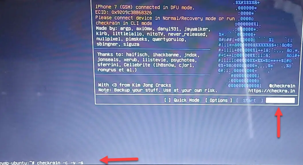 fix checkra1n error parsing passcode state