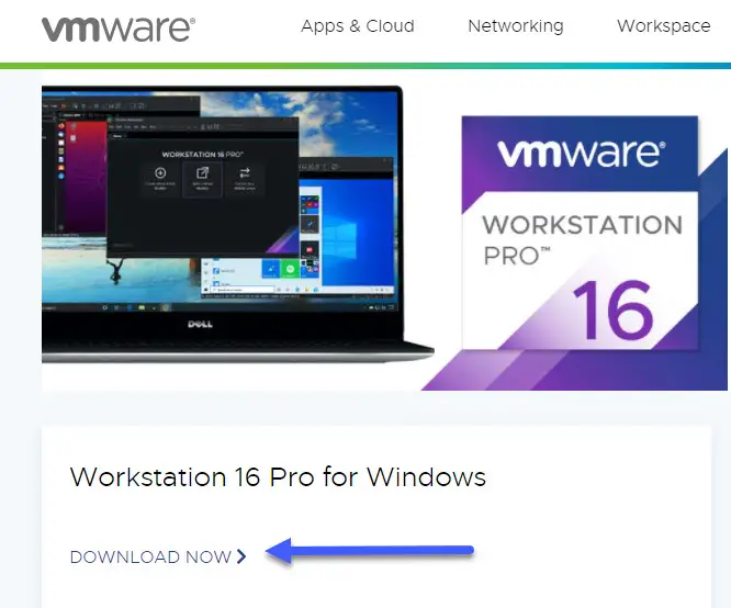 download vmware workstation pro trial