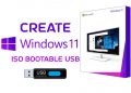 how to create windows 11 ISO bootable usb flash drive with Rufus