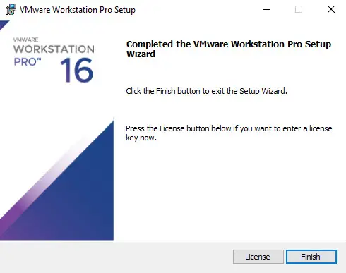vmware workstation pro license