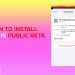 how to get install ios 15 public beta