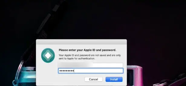 apple id and password for altstore mac download