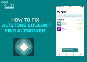 How To Fix Altstore Could Not Find Altserver on Win/Mac 22 how to fix Altstore could not find Altserver on windows and mac