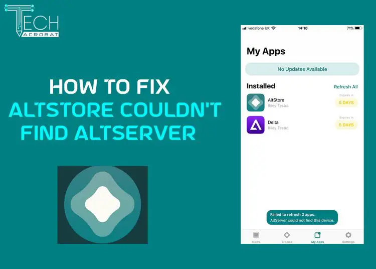 how to fix Altstore could not find Altserver on windows and mac