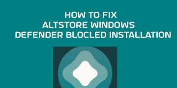 how to fix altstore windows defender blocked installation