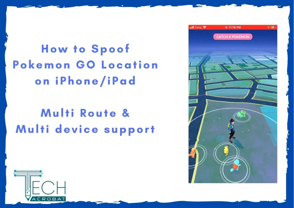 How To Spoof Pokemon GO Location on iPhone with AnyGo iSpoofer 2024