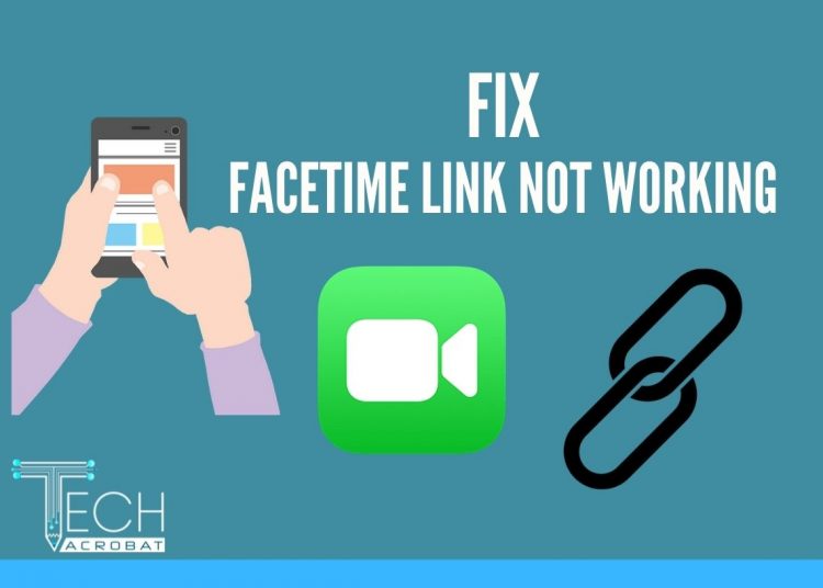 fix facetime link not working on android