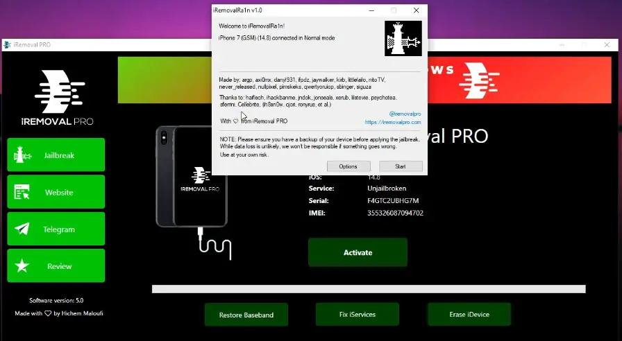 pp jailbreak tool for windows