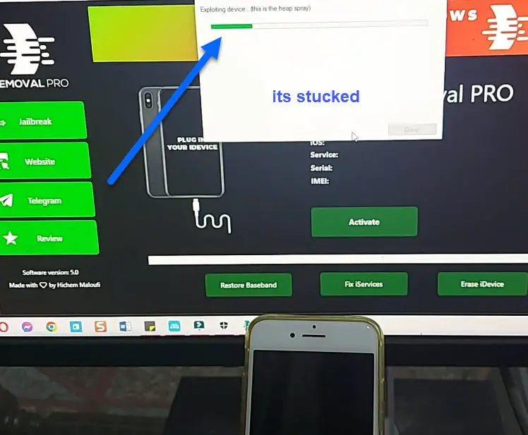 fix checkra1n jailbreak iremovalra1n stuck freeze