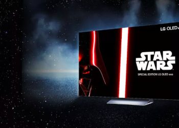 With this Star Wars-themed LG C2 OLED TV, you can feel the Force
