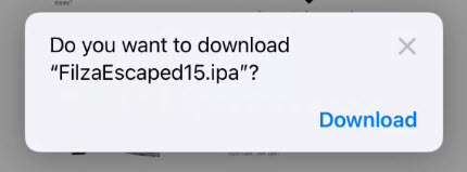 filzaescaped ios 15 ipa download