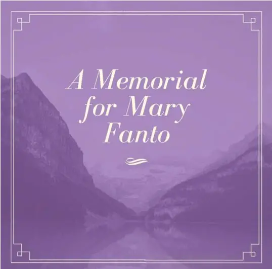 mary fanto death