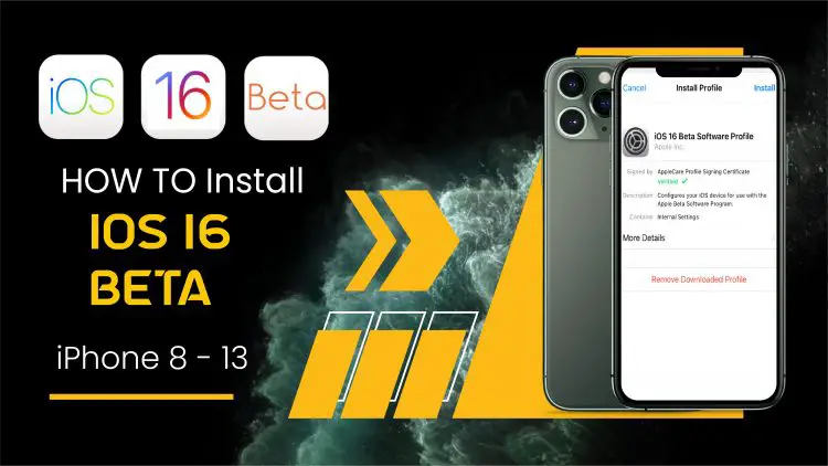 download install ios 16 developer beta