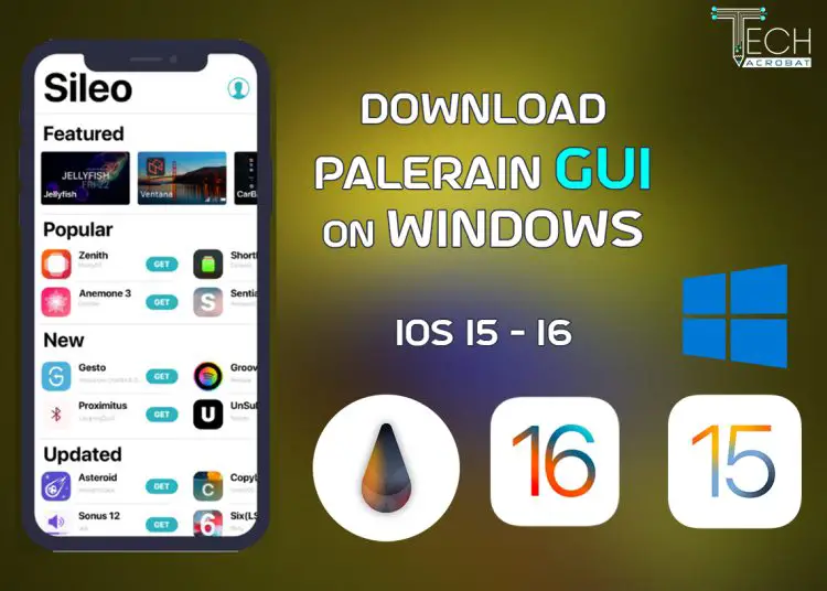download palera1n gui windows jailbreak ios 16 15