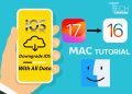 downgrade ios 17 beta to 16 without losing data on mac