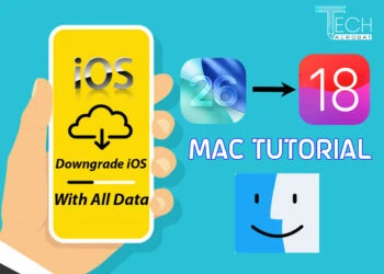 downgrade ios 26 beta to ios 18.5 with data on mac