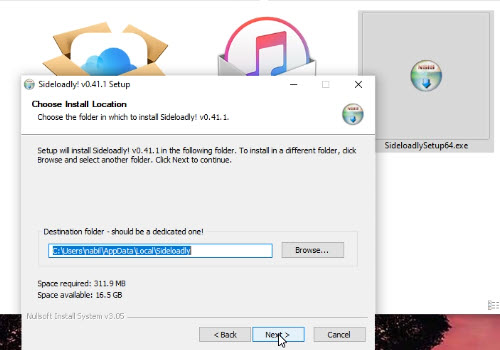 install sideloadly windows ios 17